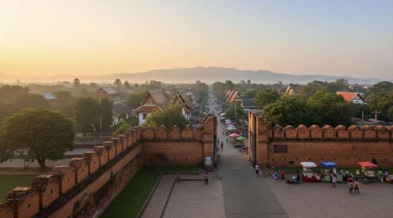 Tha Phae Gate a must visit place in Chiang Mai